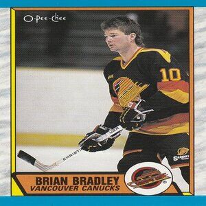 Brian Bradley - 1989 O Pee Chee Hockey Card